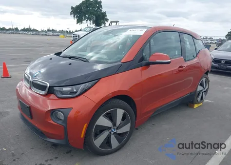 2014 BMW I3 Bev z USA, uszkodzony, nr VIN WBY1Z2C56EV284224